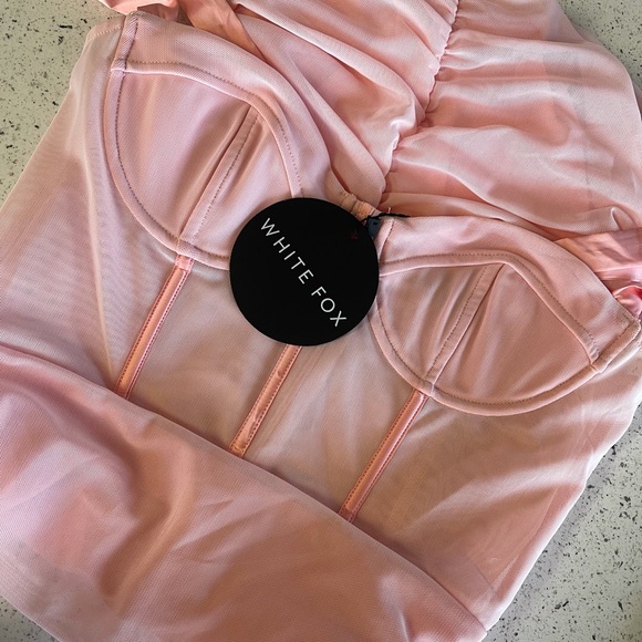 White fox boutique mesh dress - Picture 3 of 4